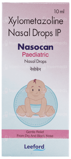 Nasocan Paediatric Nasal Drops 10Ml
